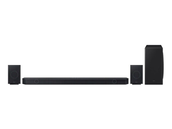 Samsung Soundbar HW-Q930D/ZF Serie Q, 17 Speaker, Wireless Dolby Atmos, Audio a 9.1.4 Canali, Q-Simphony, Alexa integrato e compatibile con Google Assistant, Titan Black 2024