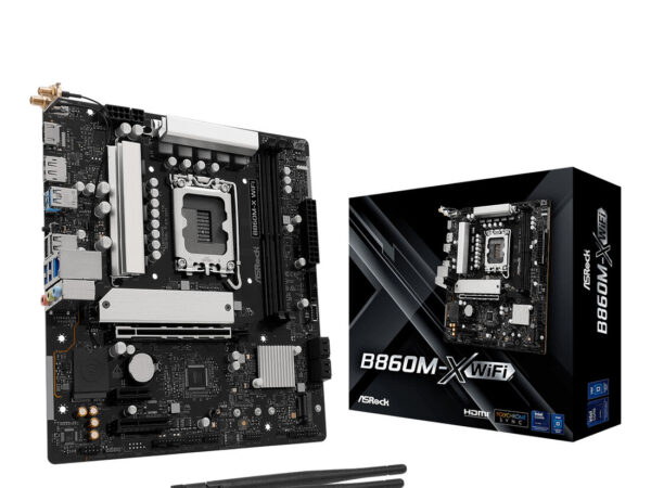Asrock B860M-X WiFi Intel B860 LGA 1851 (Socket V1) micro ATX