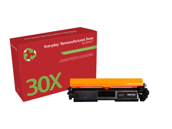 Toner rigenerato Everyday di Xerox Mono compatibile con HP 30X (CF230X), Alta capacità