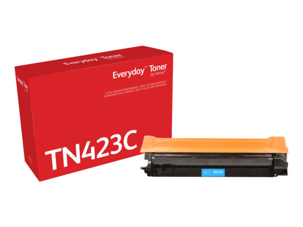 Everyday Toner  di Xerox Ciano compatibile con Brother TN-423C, Alta capacità