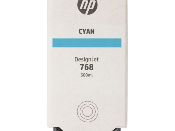HP Cartuccia di inchiostro DesignJet 768 da 500 ml ciano