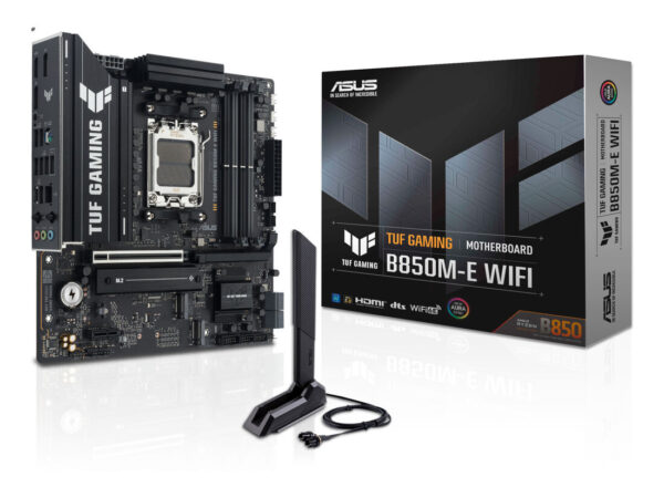 ASUS TUF GAMING B850M-E WIFI AMD B850 Socket AM5 micro ATX