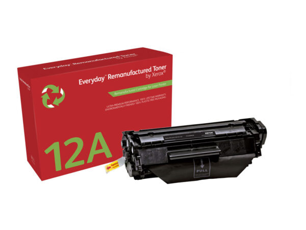 Toner rigenerato Everyday di Xerox Mono compatibile con HP 12A (Q2612A), Capacità standard