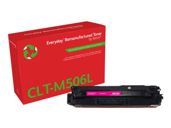 Everyday Toner rigenerato  di Xerox Magenta compatibile con Samsung CLT-M506L, Alta capacità