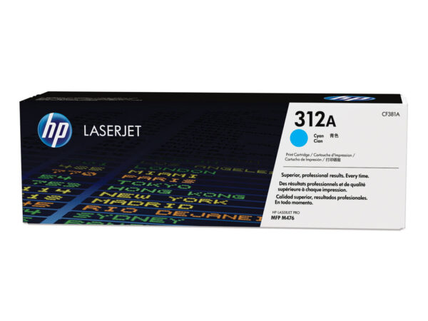 HP Cartuccia Toner ciano LaserJet 312A
