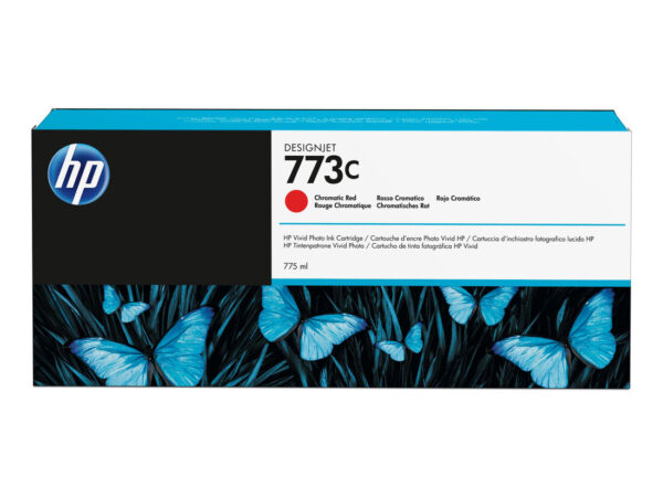 HP Cartuccia inchiostro rosso cromatico DesignJet 773C, 775 ml
