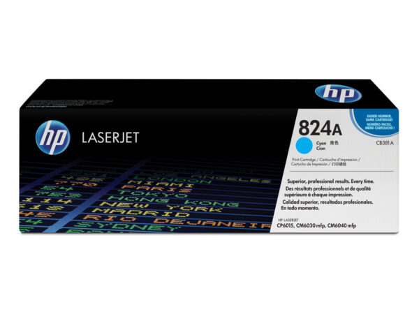 HP Cartuccia Toner originale ciano LaserJet 824A
