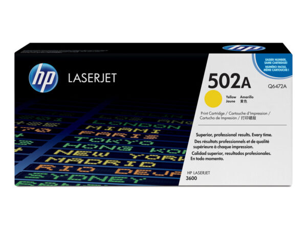 HP Cartuccia Toner originale giallo LaserJet 502A
