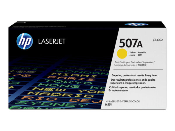 HP Cartuccia Toner originale giallo LaserJet 507A