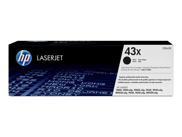 HP Cartuccia Toner originale nero ad alta capacità LaserJet 43X