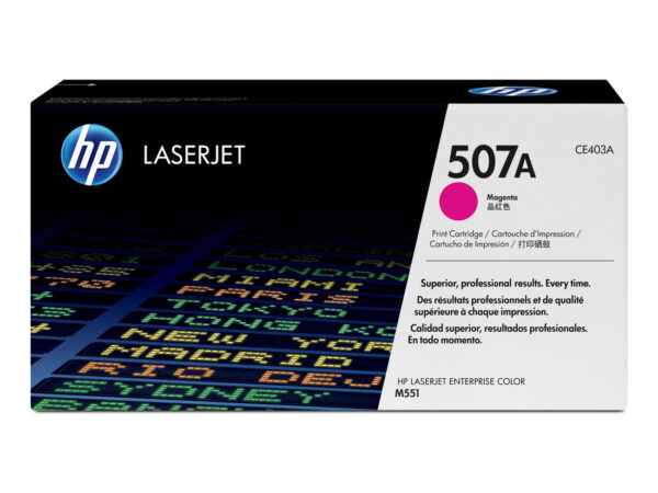 HP Cartuccia Toner originale magenta LaserJet 507A