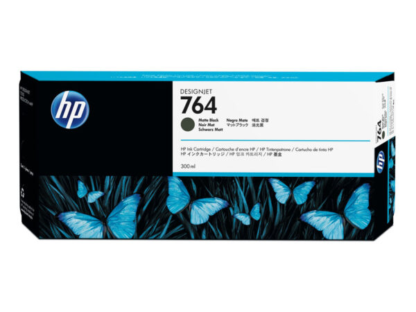 HP Cartuccia inchiostro nero opaco 764, 300 ml