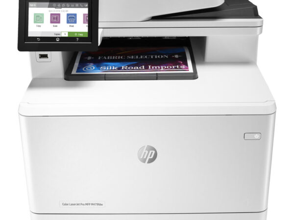 HP Color LaserJet Pro Stampante multifunzione M479fdw, Colore, Stampante per Stampa, copia, scansione, fax, e-mail, scansione verso e-mail/PDF; stampa fronte/retro; ADF da 50 fogli integri