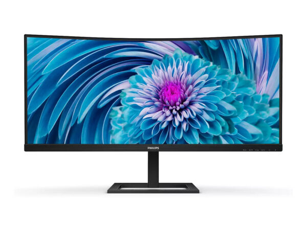 Philips E Line 346E2CUAE/00 Monitor PC 86,4 cm (34") 3440 x 1440 Pixel Wide Quad HD+ LCD Nero