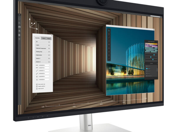 DELL UltraSharp U3224KBA LED display 80 cm (31.5") 6144 x 3456 Pixel 6K Ultra HD LCD Nero, Argento