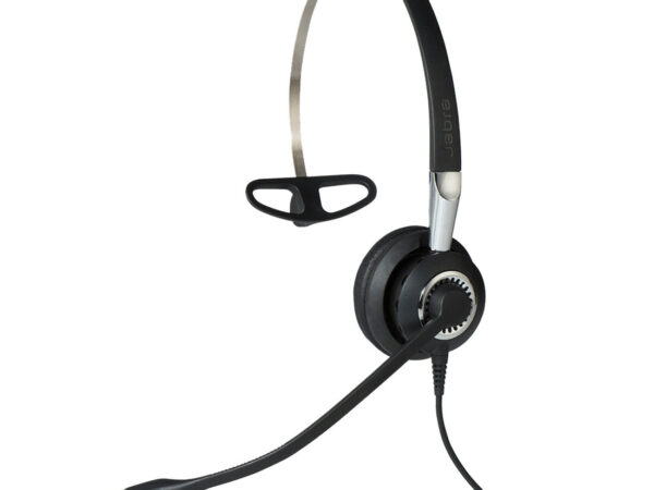 Jabra BIZ 2400 II Auricolare Cablato Passanuca, A clip, A Padiglione Ufficio Nero, Argento