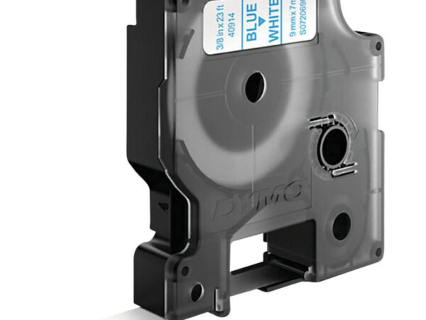 DYMO D1 - Standard Etichette - Blu su bianco- 9mm x 7m