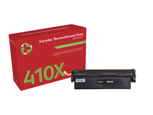 Toner rigenerato Everyday di Xerox Nero compatibile con HP 410X (CF410X), Alta capacità