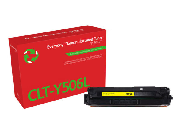 Everyday Toner rigenerato  di Xerox Giallo compatibile con Samsung CLT-Y506L, Alta capacità