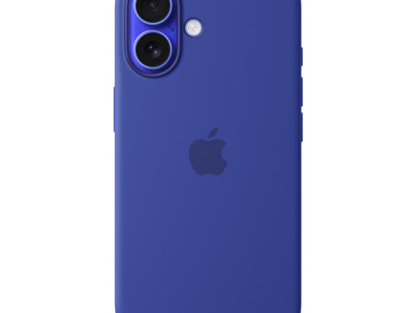 Apple Custodia MagSafe in silicone per iPhone 16 - Blu oltremare