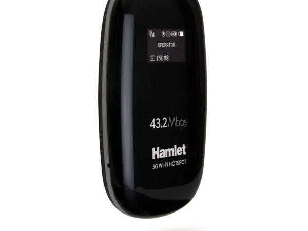 Hamlet Router Wi-Fi 3G condivisione rete fino a 10 dispositivi con slot Micro SD fino a 32 GB