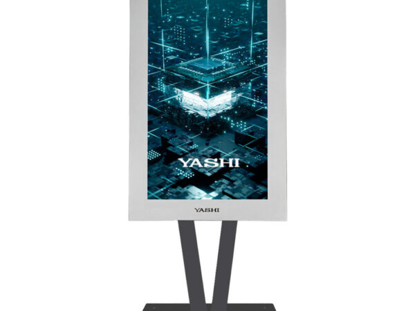 YASHI DY5509 visualizzatore di messaggi Design totem 139,7 cm (55") Wi-Fi Full HD Grigio Touch screen Processore integrato Windows 11 Pro