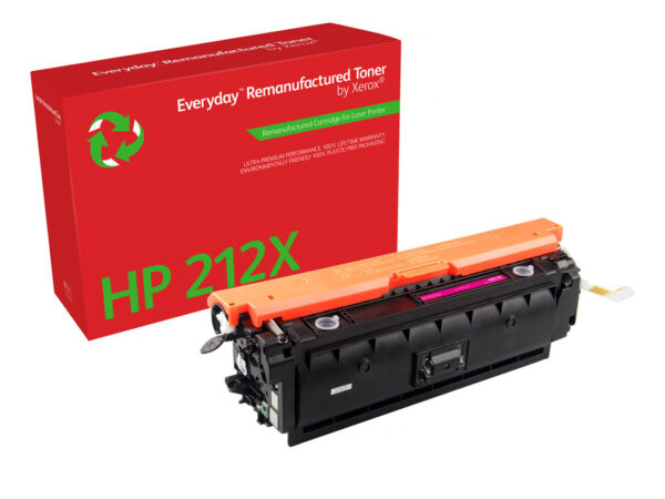 Everyday Toner  di Xerox Magenta compatibile con HP 212X (W2123X), Alta capacità