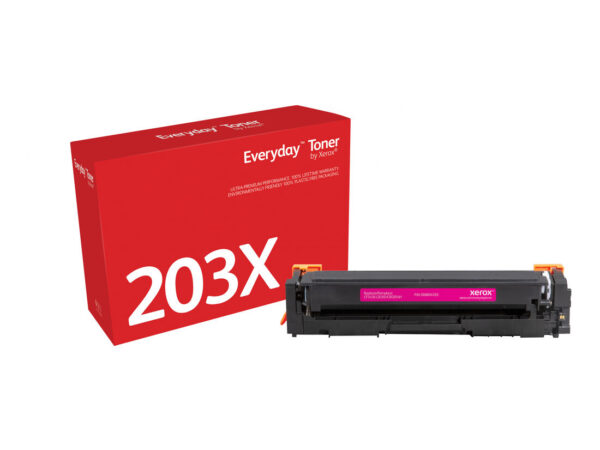 Everyday Toner  di Xerox Magenta compatibile con HP 203X (CF543X), Alta capacità