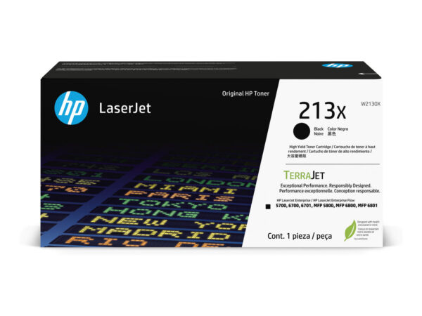 HP Cartuccia toner originale nero ad alta capacità LaserJet 213X