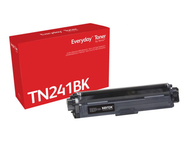 Everyday Toner  di Xerox Nero compatibile con Brother TN241BK, Capacità standard