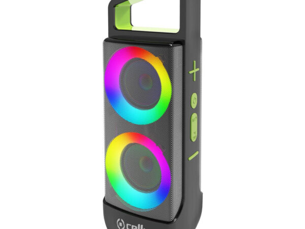 Celly GROOVERGBBK altoparlante portatile e per feste Altoparlante da festa Nero 10 W