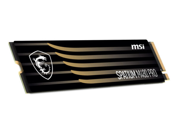 MSI Spatium M480 PRO PCIe 4.0 NVMe M.2 1TB PCI Express 4.0 3D NAND