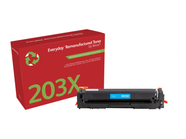 Toner rigenerato Everyday di Xerox Ciano compatibile con HP 203X (CF541X), Alta capacità