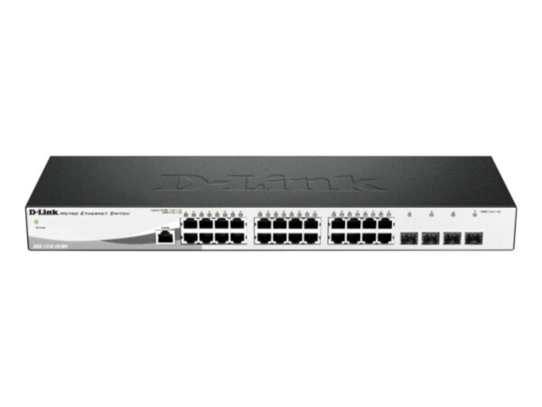 D-Link DGS-1210-28/ME Gestito L2 Gigabit Ethernet (10/100/1000) 1U Nero