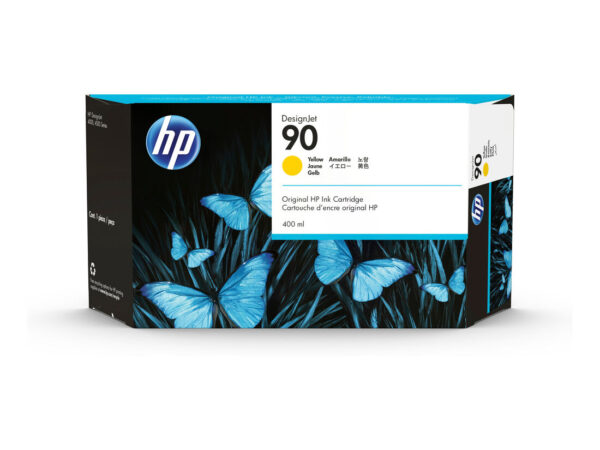 HP Cartuccia inchiostro giallo DesignJet 90, 400 ml