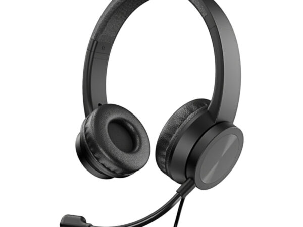 Vultech HS-03 cuffia e auricolare Cablato A Padiglione Ufficio USB tipo A Nero