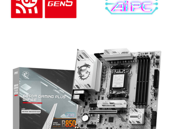 MSI B850M GAMING PLUS WIFI6E AMD B850 Socket AM5 micro ATX