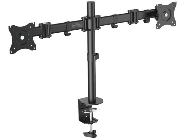 Digitus Supporto per doppio monitor, 2x 27", 2x 8 kg