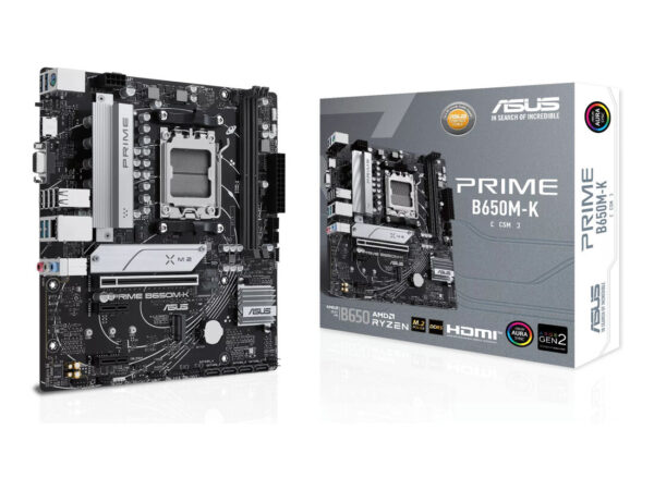 ASUS PRIME B650M-K AMD B650 Socket AM5 micro ATX