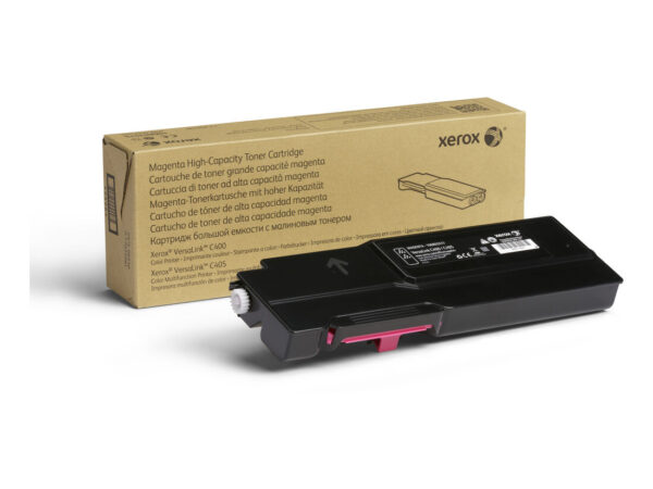 Xerox Cartuccia toner Magenta a Alta capacità da 4800 Pagine per Stampante a colori  VersaLink C400/multifunzione a colori  VersaLink C405 (106R03519)