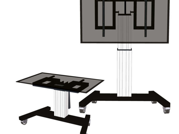 Neomounts PLASMA-M2500TSILVER Carrello TV 42-100" - motorizzato - funzione inclinazione tavolo
