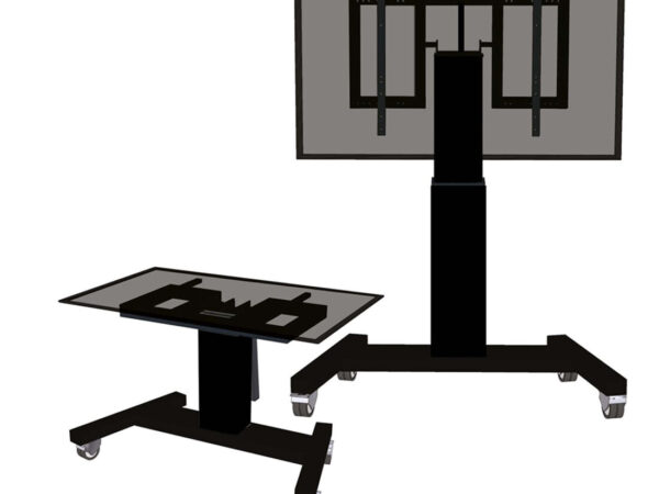 Neomounts PLASMA-M2500TBLACK Carrello TV 42-100" - motorizzato - funzione inclinazione tavolo