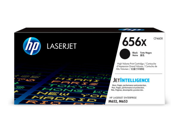 HP Cartuccia toner nero originale ad alta capacità LaserJet 656X