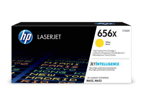 HP Cartuccia toner giallo originale ad alta capacità LaserJet 656X