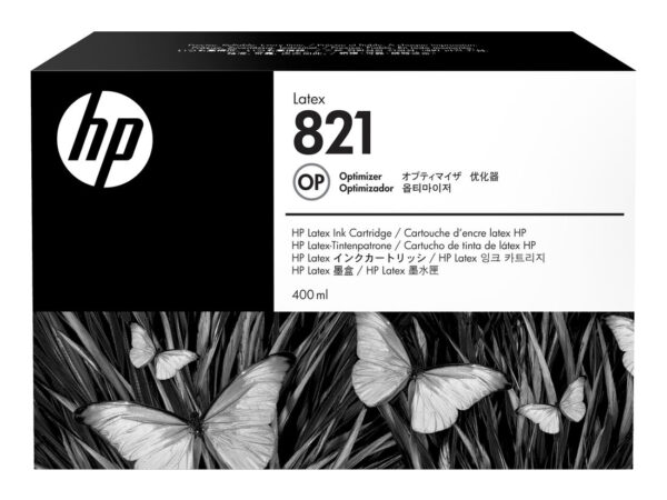 HP Cartuccia di inchiostro Latex Optimizer 821 da 400 ml