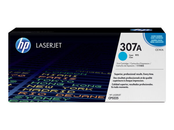 HP Cartuccia Toner originale ciano LaserJet 307A