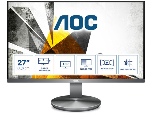 AOC 90 Series I2790VQ/BT Monitor PC 68,6 cm (27") 1920 x 1080 Pixel Full HD LED Nero