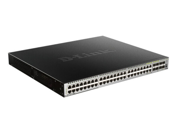 D-Link DGS-3630-52PC/SI switch di rete Gestito L3 Gigabit Ethernet (10/100/1000) Supporto Power over Ethernet (PoE) Nero, Grigio
