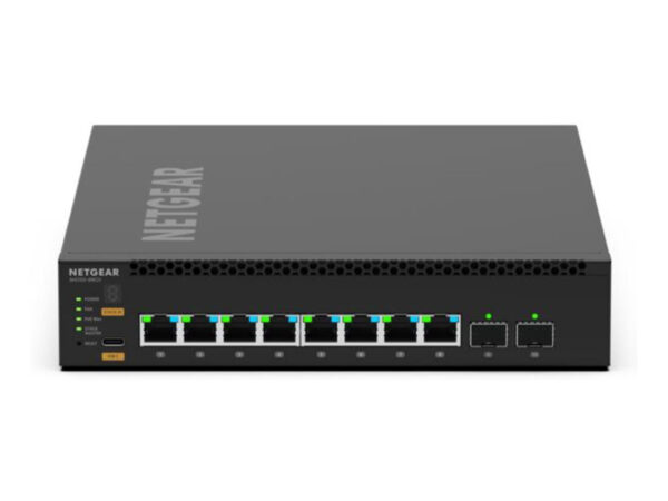 NETGEAR MSM4310 Gestito L3 2.5G Ethernet (100/1000/2500) Supporto Power over Ethernet (PoE) 1U Nero