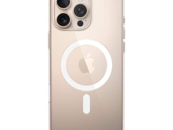 Apple Custodia MagSafe trasparente per iPhone 16 Pro Max